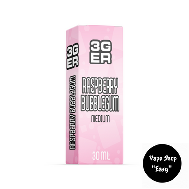 Набір для самозамісу сольовий 3Ger Raspberry Bubblegum 30 ml 50 mg 10486 фото