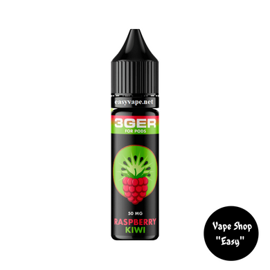 Солевая жидкость для Pod 3GER SALT Raspberry Kiwi 0114 фото