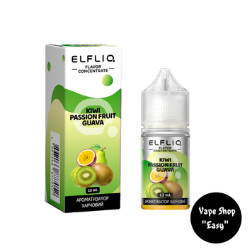 Ароматизатор Elfliq Kiwi Passion Fruit Guava 30 ml для самозамісу 10618-7 фото