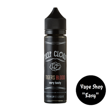 Органічна рідина для вейпа Deep Cloud Tigers Blood 0 mg 0348-3 фото