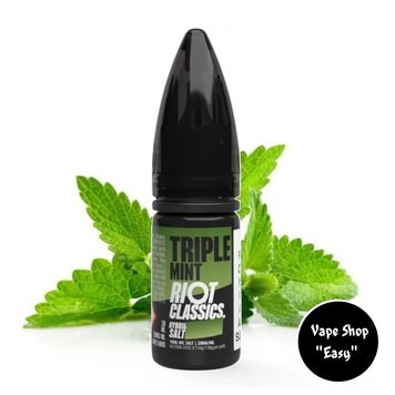 Набір для самозамісу сольовий Riot Classics Triple Mint 30 ml 50 mg 10570-8 фото