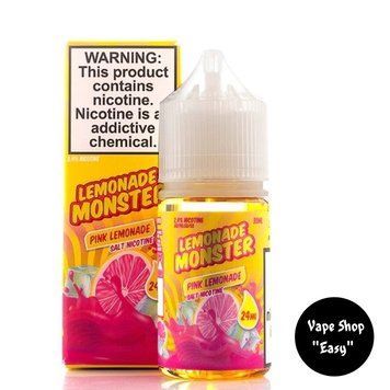 Солевая жидкость для под систем Lemonade Monster Pink Lemonade 24 mg 2269 фото