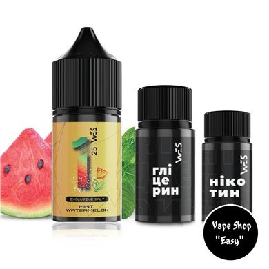 Набор для самозамеса солевой Wes Gold Mint Watermelon 30 ml 50 mg 10379 фото