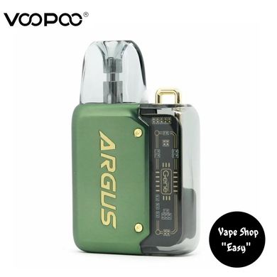 POD система Voopoo Argus P1 Starter Kit Green Оригінал 0650-4 фото