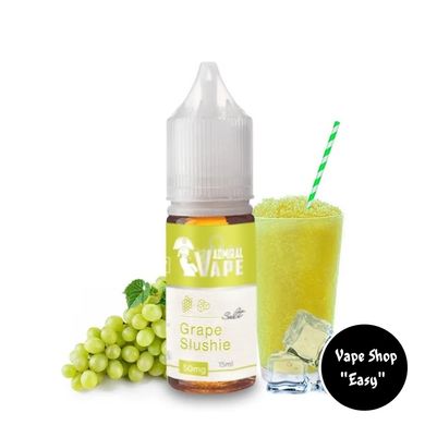 Сольова рідина для под систем Admiral Vape Grape Slushie 15 ml 35 mg 2288 фото