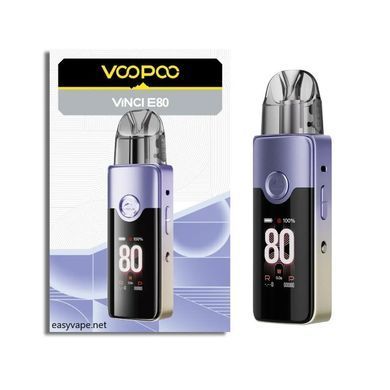 Вейп Voopoo Vinci E80 Purple Gold Gradient 3000mAh 5 ml Оригінал 0512 фото