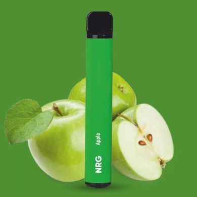 Одноразовая Pod система Nolimit BRO NRG 800 Apple (Яблоко) 50mg 550mah на 800 затяжек 0712-5 фото