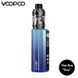 Вейп Voopoo Drag M100 S Uforce L-Tank Cyan Blue Starter Kit Оригинал 0678 фото