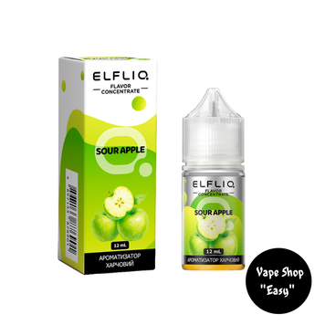 Ароматизатор Elfliq Sour Apple 30 ml для самозамісу 10618-10 фото