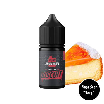 Ароматизатор 3Ger Peach Biscuit 30 ml для самозамісу 10486-9 фото
