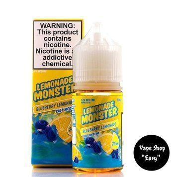 Солевая жидкость для под систем Lemonade Monster Blueberry Lemonade 24 mg 2271 фото