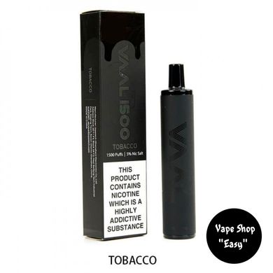 Одноразова Pod система Joyetech VAAL 1500 Tobacco (Тютюн) 50mg 1100mah на 1500 затяжок 0700-8 фото