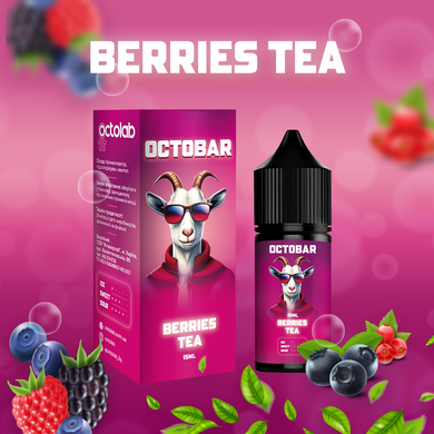 Набор для самозамеса солевой Octobar NFT Berries Tea 30 ml 50 mg 10516 фото