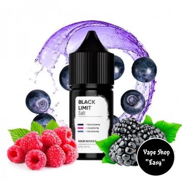 Солевая жидкость для Pod систем Black Limit Salt Sour Berries 50mg 2028 фото