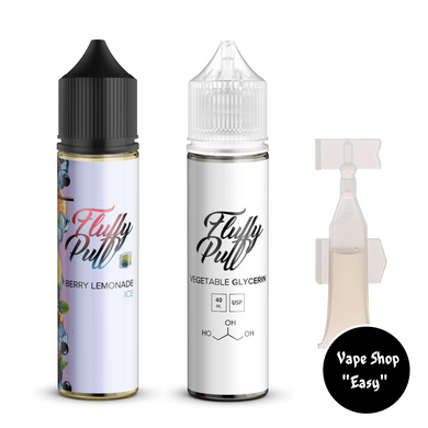 Fluffy Puff Berry Lemonade Ice 60 ml Набор для самозамеса органический 03052-1 фото