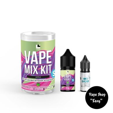 Набор для самозамеса солевой Vape Mix Kit Apple 10108 фото