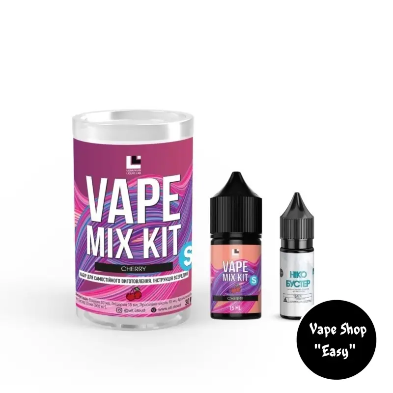 Наборы для самозамеса солевых жидкостей для под систем Vape Mix Kit