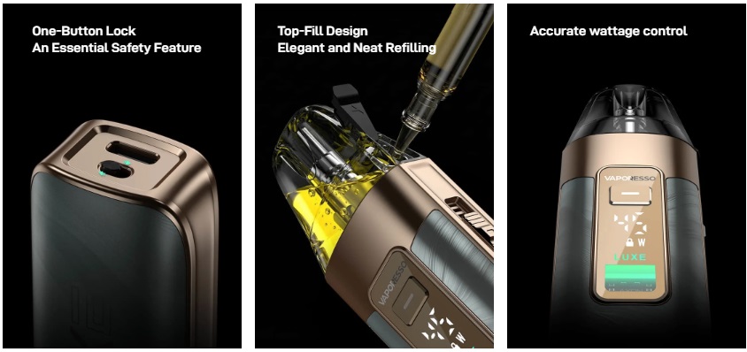 Vaporesso LUXE X3, первый запуск